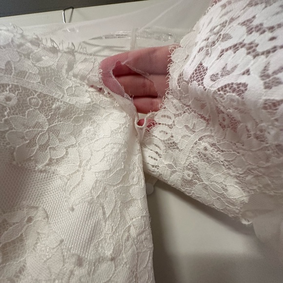 Galina dress with lace sleeves size 14 - Picture 11 of 14